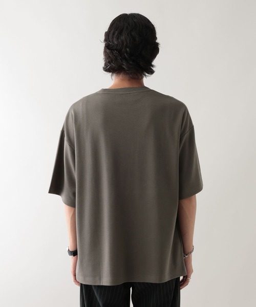 RAGEBLUE(レイジブルー)の「<吸水速乾/汗染み防止>スムースタッチ/ワンポイント刺繍Tシャツ(Tシャツ/カットソー・メンズ・ホワイト/ブラウン/グレー/ブラック・SMALL/MEDIUM/LARGE)」の14枚目の写真