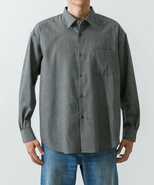 アーバンリサーチ（URBAN RESEARCH）/new basic　ALBATROSS WOOL SHIRTS new basic ALBATROSS WOOL SHIRTS（シャツ/ブラウス）｜URBAN RESEARCH