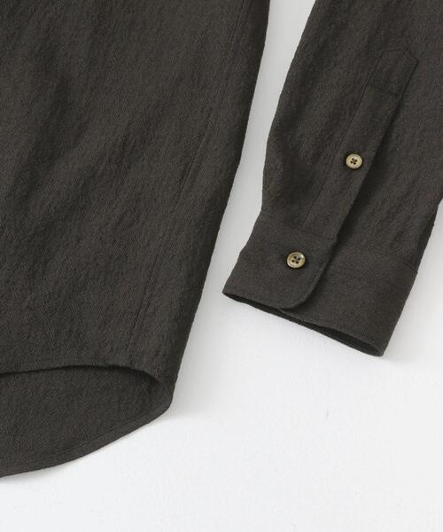 URBAN RESEARCH(アーバンリサーチ)の「new basic ALBATROSS WOOL SHIRTS(シャツ/ブラウス・メンズ・ブラウン/グレー・MEDIUM/LARGE/X-LARGE)」の10枚目の写真