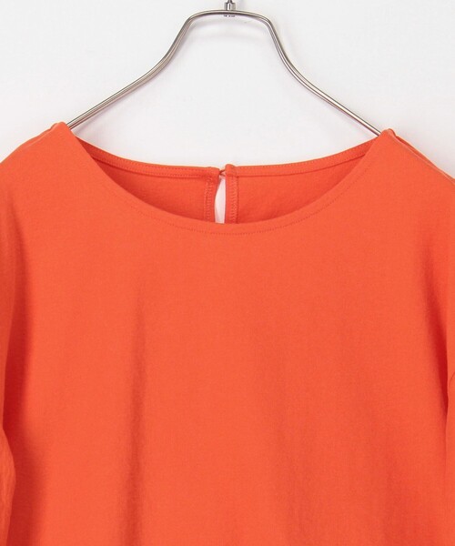 tシャツ 袖フレア麻調カットT レディース 袖フレア麻調カットT（Tシャツ/カットソー）｜fredy couleur