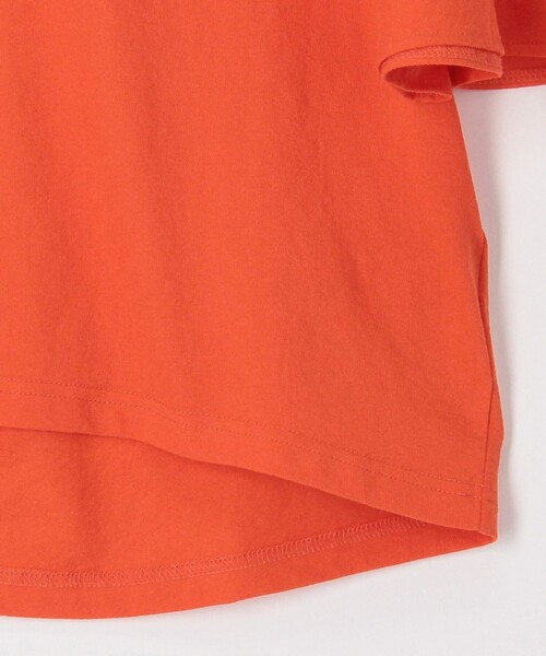 fredy couleur（フレディクルール）の「袖フレア麻調カットT（Tシャツ/カットソー・レディース・オレンジ/ブラック/グレイッシュベージュ/オフホワイト・38）」の22枚目の写真