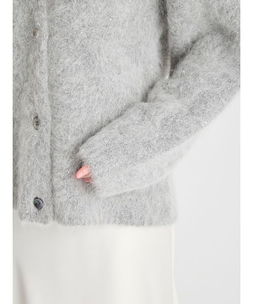 セール】スパークルミディ丈カーディガン（カーディガン/ボレロ