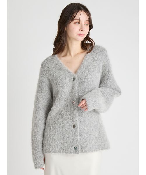 セール】スパークルミディ丈カーディガン（カーディガン/ボレロ