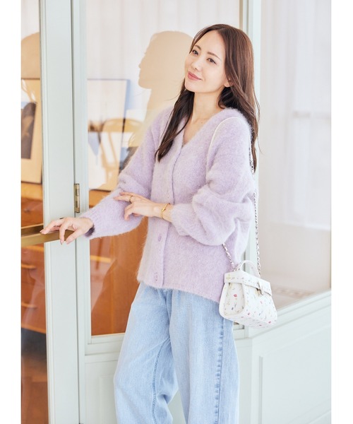 セール】スパークルミディ丈カーディガン（カーディガン/ボレロ