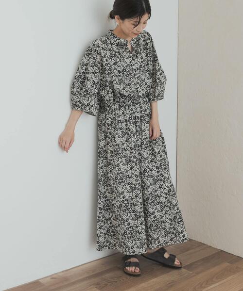 セール】フラワープリントギャザースカート（スカート）｜URBAN