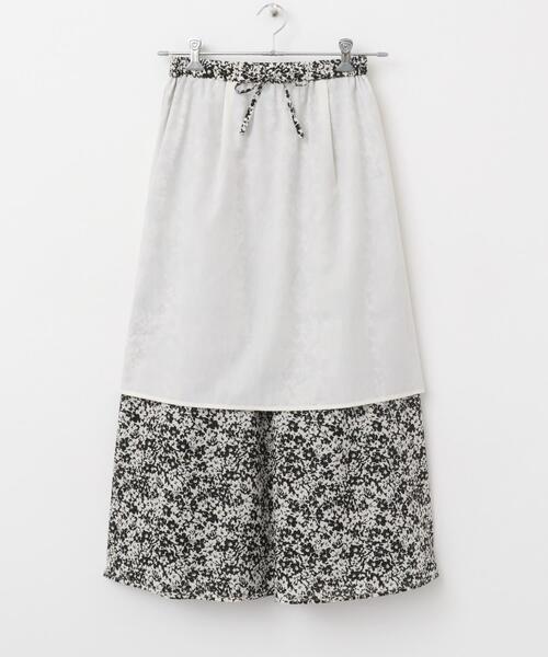 セール】フラワープリントギャザースカート（スカート）｜URBAN