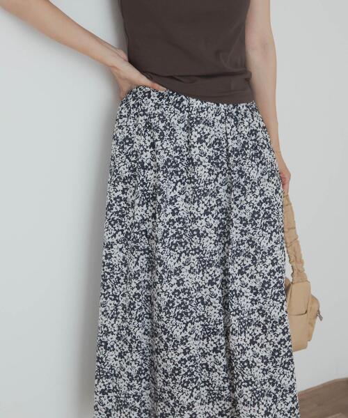 セール】フラワープリントギャザースカート（スカート）｜URBAN