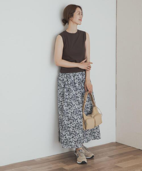 セール】フラワープリントギャザースカート（スカート）｜URBAN