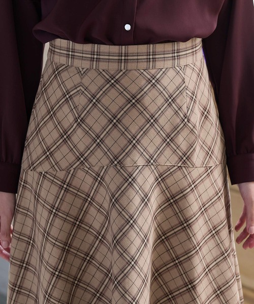 Honeys（ハニーズ）の「ひざ丈マーメイドスカート（スカート・レディース・ベージュ系その他/ブラック/グレー系その他・S/M/LL/L）」の21枚目の写真