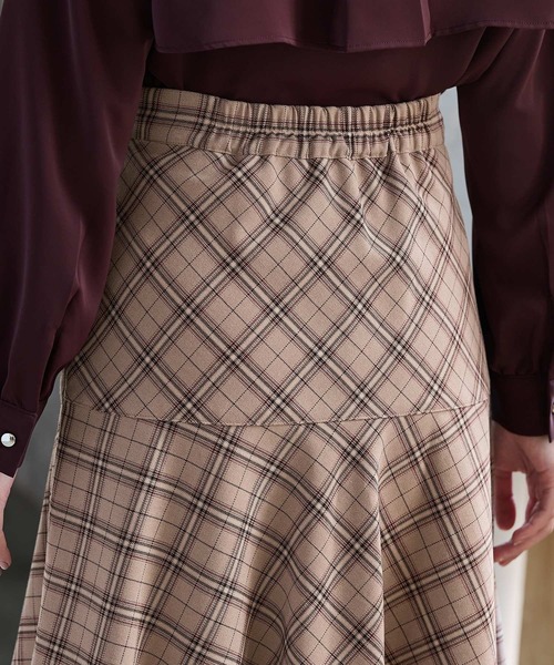 Honeys（ハニーズ）の「ひざ丈マーメイドスカート（スカート・レディース・ベージュ系その他/ブラック/グレー系その他・S/M/LL/L）」の22枚目の写真