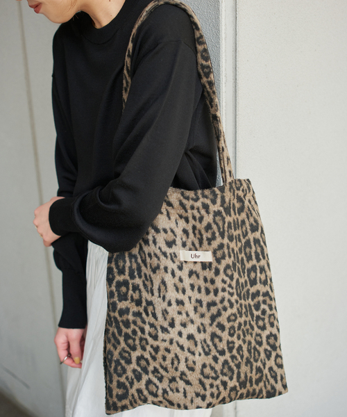 Spick & Span（スピックアンドスパン）の「《一部店舗限定》Uhr/ウーア 別注Animal TOTE（トートバッグ・レディース・ブラウン/ブラック系その他・FREE）」の19枚目の写真