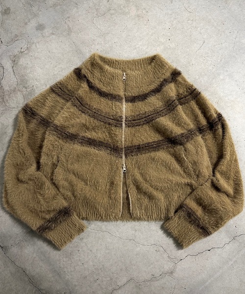 MandO（Auntie Rosa）（エムオー）の「ノルディック柄ジップアップニット（ニット/セーター・メンズ・オフホワイト/ネイビー/レッド・MEDIUM/LARGE）」の20枚目の写真