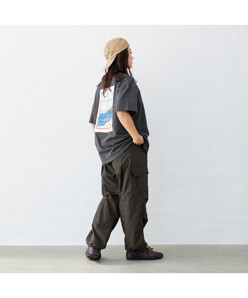 Fluffy BROTHERS(フラッフィーブラザーズ)の「カーゴパンツ(大人サイズ)(カーゴパンツ・メンズ・ブラック/ベージュ・S/M/L/XL)」の3枚目の写真