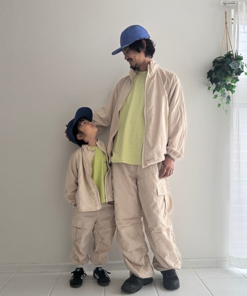 Fluffy BROTHERS(フラッフィーブラザーズ)の「カーゴパンツ(大人サイズ)(カーゴパンツ・メンズ・ブラック/ベージュ・S/M/L/XL)」の14枚目の写真