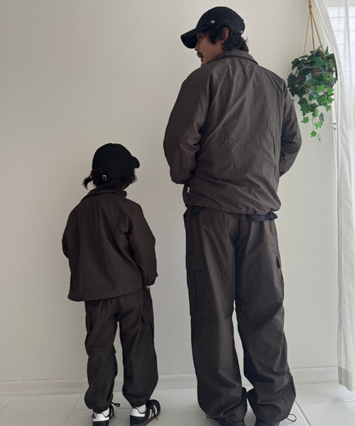 Fluffy BROTHERS(フラッフィーブラザーズ)の「カーゴパンツ(大人サイズ)(カーゴパンツ・メンズ・ブラック/ベージュ・S/M/L/XL)」の12枚目の写真