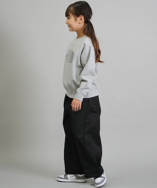 THE NORTH FACE(ザノースフェイス)の「THE NORTH FACE/ザ・ノース・フェイス SWEAT GRAPHIC CR キッズ スウェット NTJ62561(スウェット・キッズ・ミックスグレー/ブラック・160cm/150cm/140cm/130cm)」の14枚目の写真