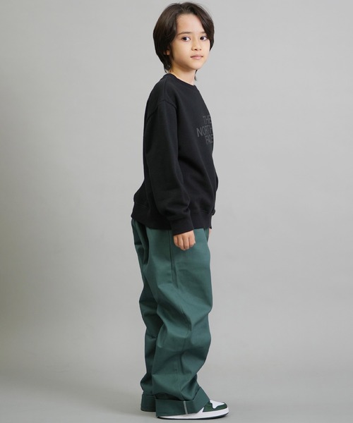 THE NORTH FACE(ザノースフェイス)の「THE NORTH FACE/ザ・ノース・フェイス SWEAT GRAPHIC CR キッズ スウェット NTJ62561(スウェット・キッズ・ミックスグレー/ブラック・160cm/150cm/140cm/130cm)」の11枚目の写真