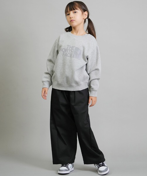 THE NORTH FACE(ザノースフェイス)の「THE NORTH FACE/ザ・ノース・フェイス SWEAT GRAPHIC CR キッズ スウェット NTJ62561(スウェット・キッズ・ミックスグレー/ブラック・160cm/150cm/140cm/130cm)」の12枚目の写真