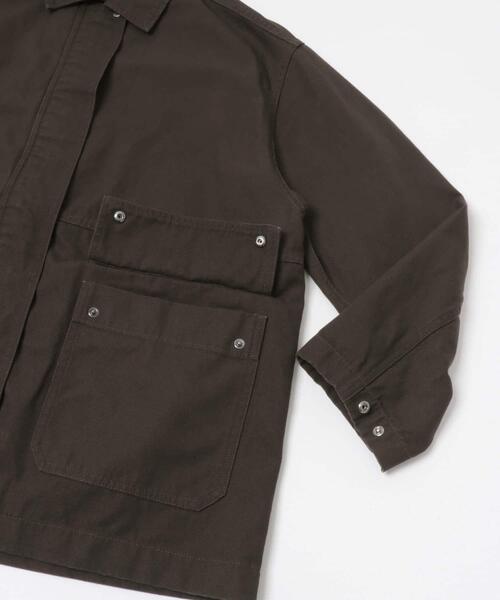 URBAN RESEARCH（アーバンリサーチ）の「コットンオックスカバーオール（カバーオール・レディース・ブラウン/レッド/ネイビー・FREE）」の21枚目の写真