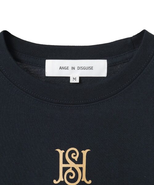 LOGEMENT DE CLAIRE(ロジュモンドクレール)の「【ANGE IN DISGUISE /アンジ イン ディスガイズ】Tシャツ(Tシャツ/カットソー・レディース・グレー/ホワイト/ネイビー・FREE)」の5枚目の写真