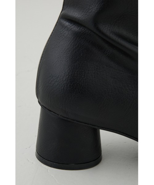 crie conforto（クリーコンフォルト）の「ラウンドトゥストレッチブーツ　靴（ブーツ・レディース・ブラウン/ブラック・SMALL/MEDIUM/LARGE/LL）」の11枚目の写真