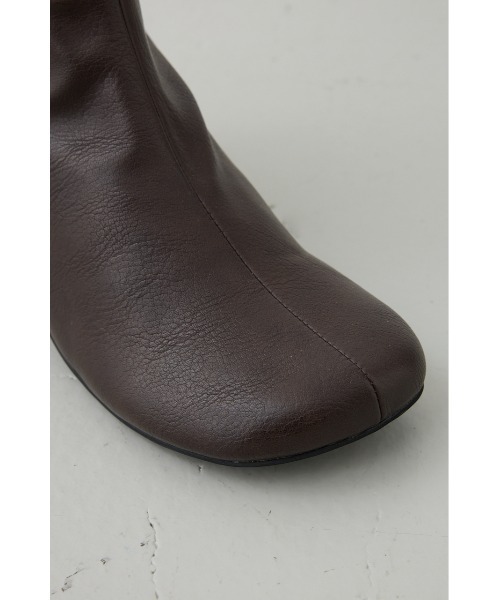 crie conforto（クリーコンフォルト）の「ラウンドトゥストレッチブーツ　靴（ブーツ・レディース・ブラウン/ブラック・SMALL/MEDIUM/LARGE/LL）」の21枚目の写真