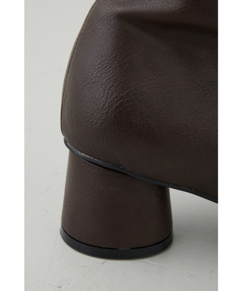 crie conforto（クリーコンフォルト）の「ラウンドトゥストレッチブーツ　靴（ブーツ・レディース・ブラウン/ブラック・SMALL/MEDIUM/LARGE/LL）」の22枚目の写真