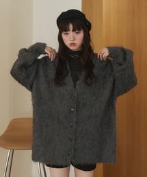 REMOON | シャギーニットルーズカーディガン(カーディガン/ボレロ)