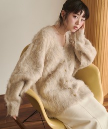 REMOON | シャギーニットルーズカーディガン(カーディガン/ボレロ)