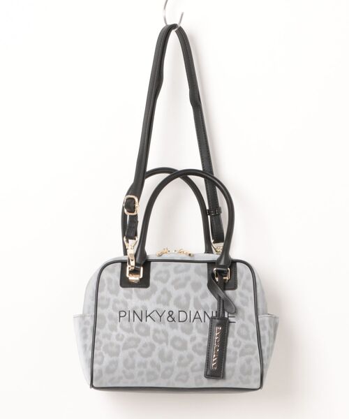 PINKY&DIANNE(ピンキー＆ダイアン) ソフトレオパード 2WAYボストン
