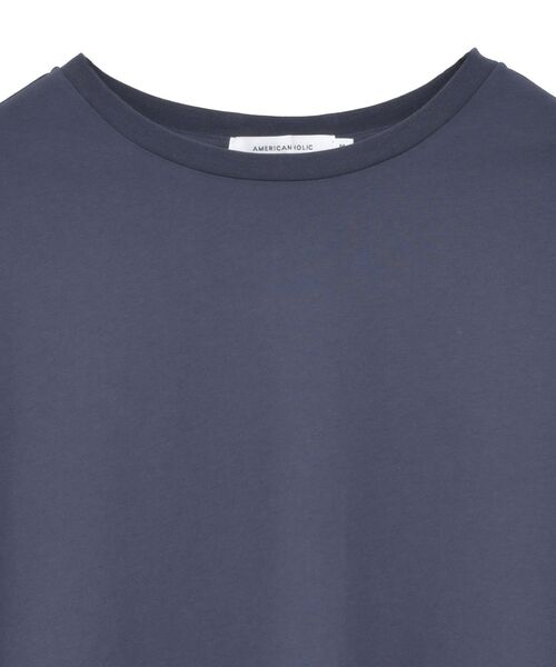 AMERICAN HOLIC(アメリカンホリック)の「接触冷感前後ニュアンスプルオーバー(Tシャツ/カットソー・レディース・アイボリー/ベージュ/ネイビー・L/M)」の7枚目の写真