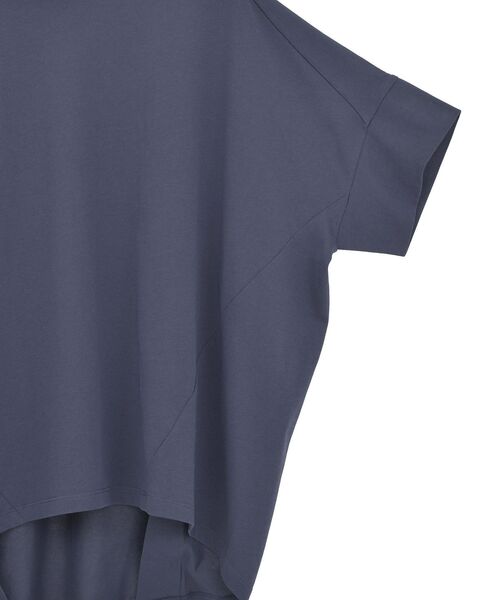 AMERICAN HOLIC(アメリカンホリック)の「接触冷感前後ニュアンスプルオーバー(Tシャツ/カットソー・レディース・アイボリー/ベージュ/ネイビー・L/M)」の10枚目の写真
