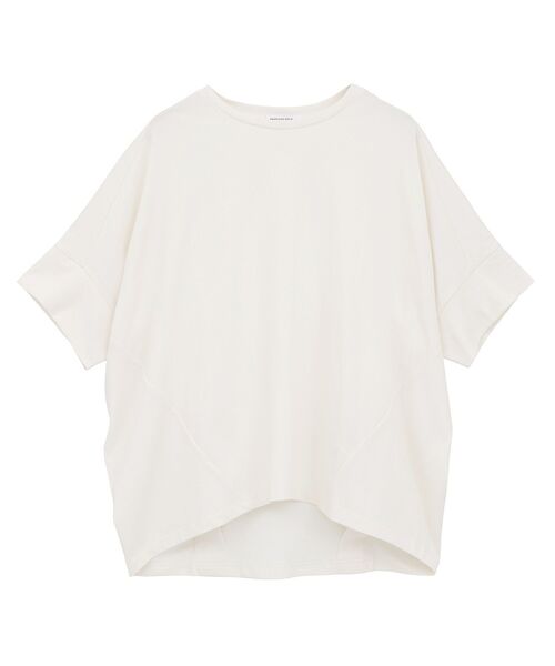 AMERICAN HOLIC(アメリカンホリック)の「接触冷感前後ニュアンスプルオーバー(Tシャツ/カットソー・レディース・アイボリー/ベージュ/ネイビー・L/M)」の13枚目の写真
