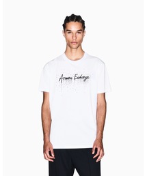 【A|X アルマーニ エクスチェンジ】AXロゴ 半袖クルーネックTシャツ/REGULAR