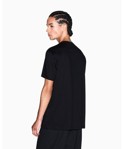 ARMANI EXCHANGE(アルマーニエクスチェンジ)の「【A|X アルマーニ エクスチェンジ】AXロゴ 半袖クルーネックTシャツ/REGULAR(Tシャツ/カットソー・メンズ・ブラック/ホワイト・X-LARGE/X-SMALL/SMALL/MEDIUM/LARGE/XX-LARGE)」の3枚目の写真