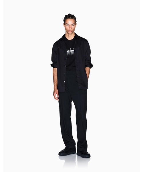 ARMANI EXCHANGE(アルマーニエクスチェンジ)の「【A|X アルマーニ エクスチェンジ】AXロゴ 半袖クルーネックTシャツ/REGULAR(Tシャツ/カットソー・メンズ・ブラック/ホワイト・X-LARGE/X-SMALL/SMALL/MEDIUM/LARGE/XX-LARGE)」の4枚目の写真