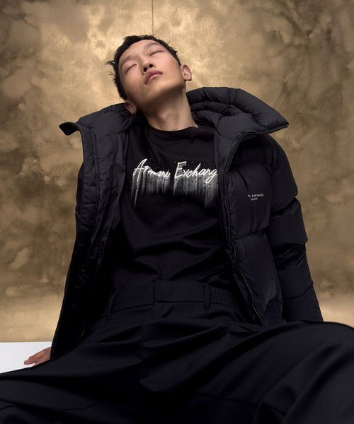 ARMANI EXCHANGE(アルマーニエクスチェンジ)の「【A|X アルマーニ エクスチェンジ】AXロゴ 半袖クルーネックTシャツ/REGULAR(Tシャツ/カットソー・メンズ・ブラック/ホワイト・X-LARGE/X-SMALL/SMALL/MEDIUM/LARGE/XX-LARGE)」の6枚目の写真