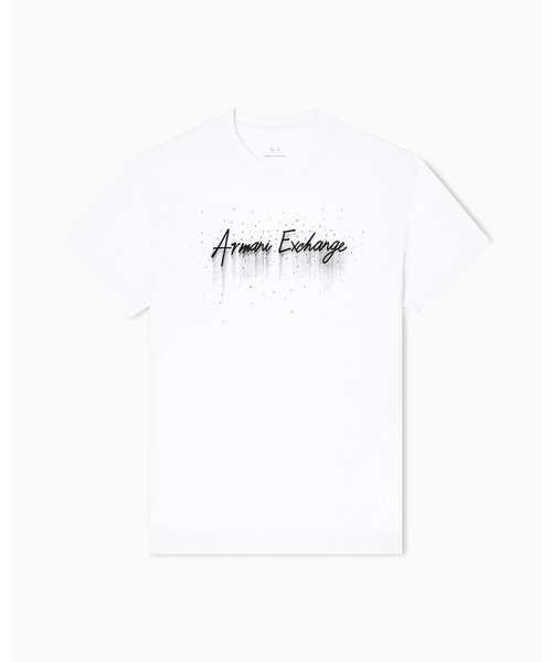 ARMANI EXCHANGE(アルマーニエクスチェンジ)の「【A|X アルマーニ エクスチェンジ】AXロゴ 半袖クルーネックTシャツ/REGULAR(Tシャツ/カットソー・メンズ・ブラック/ホワイト・X-LARGE/X-SMALL/SMALL/MEDIUM/LARGE/XX-LARGE)」の10枚目の写真