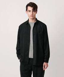 UNITED ARROWS | スエードライク レギュラーカラー オーバーシャツ(シャツ/ブラウス)