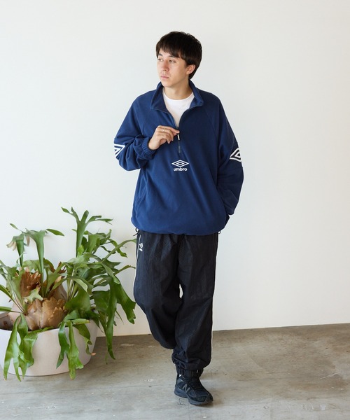 UMBRO（アンブロ）の「UMBRO/アンブロ Half zip jacket ハーフジップ
