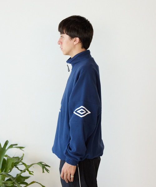 UMBRO/アンブロ Half zip jacket ハーフジップフリース