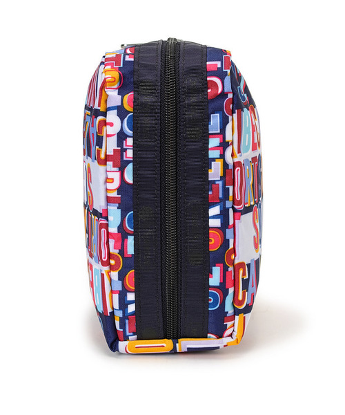 LeSportsac（レスポートサック）の「EXTRA LARGE RECTANGULAR COSMETIC ダウンタウンNYC（ポーチ・レディース・ブルー・FREE）」の3枚目の写真