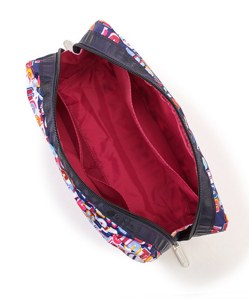 LeSportsac（レスポートサック）の「EXTRA LARGE RECTANGULAR COSMETIC ダウンタウンNYC（ポーチ・レディース・ブルー・FREE）」の5枚目の写真