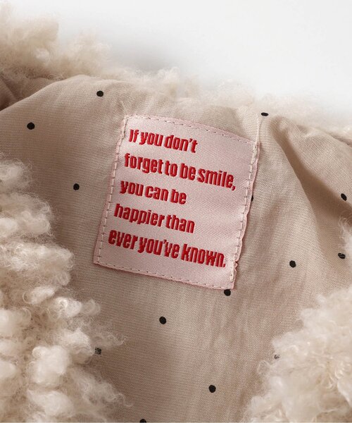 BREEZE（ブリーズ）の「ファーベスト（ベスト・キッズ・アイボリー/ブラウン・110/90/130）」の8枚目の写真