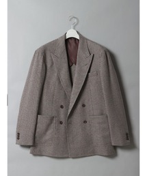 ⭐️Y'Sベージュ系ニットテーラードジャケット⭐️セール テーラードジャケット（ベージュ系・ウール・ニット