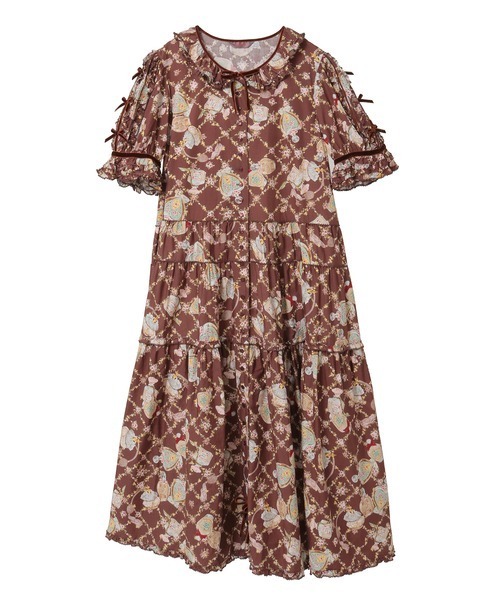 PINKHOUSE パフュームプリントワンピース パフュームプリントワンピース（ワンピース）｜PINK HOUSE（ピンク