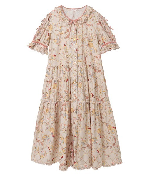 セール】パフュームプリントワンピース（ワンピース）｜PINK HOUSE