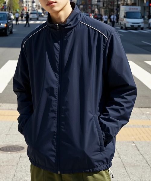 LIFEMAX(ライフマックス)の「【LIFEMAX】ハイブリッド シェルジャケット 防風・透湿・撥水 ゴープコア アウトドア キャンプ 雨の日 MJ0064(マウンテンパーカー・メンズ・ホワイト/ネイビー/ブラック・S/M/L/XL)」の3枚目の写真