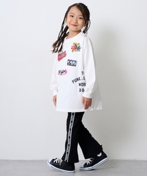 X-girl Stages | 【TBSドラマ フェイクマミー 着用アイテム】バックスリットフレアレギンス(レギンス/スパッツ)