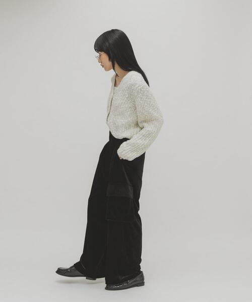 KBF（ケイビーエフ）の「ベロアカーゴパンツ（その他パンツ・レディース・ブラック/ブラウン/ライトベージュ/ブラウン系その他・ONE）」の21枚目の写真